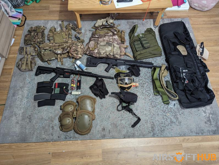 Airsoft Lot - SOLD - Used airsoft equipment