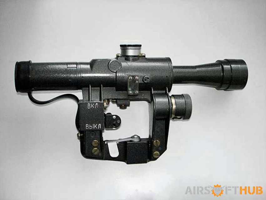 SVD/PSO Optic - Used airsoft equipment
