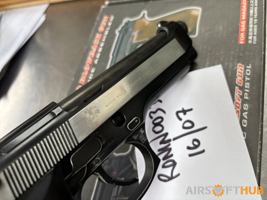 WE Beretta M92 Special Edition - Used airsoft equipment
