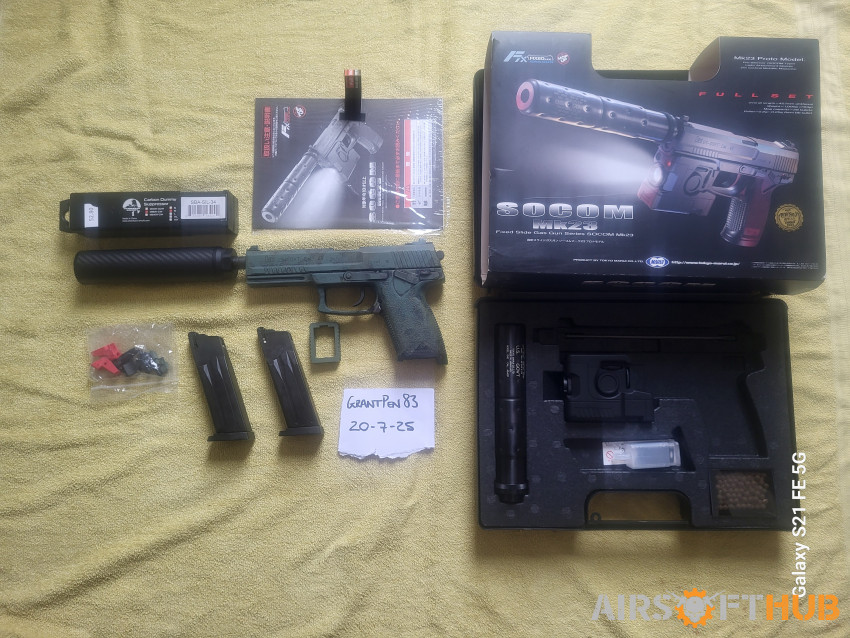 TM MK23 LONGBOW UPGRADE - Used airsoft equipment