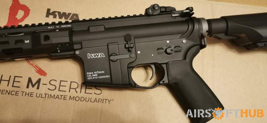 New Upgraded KWA RM4 Ronin - Used airsoft equipment