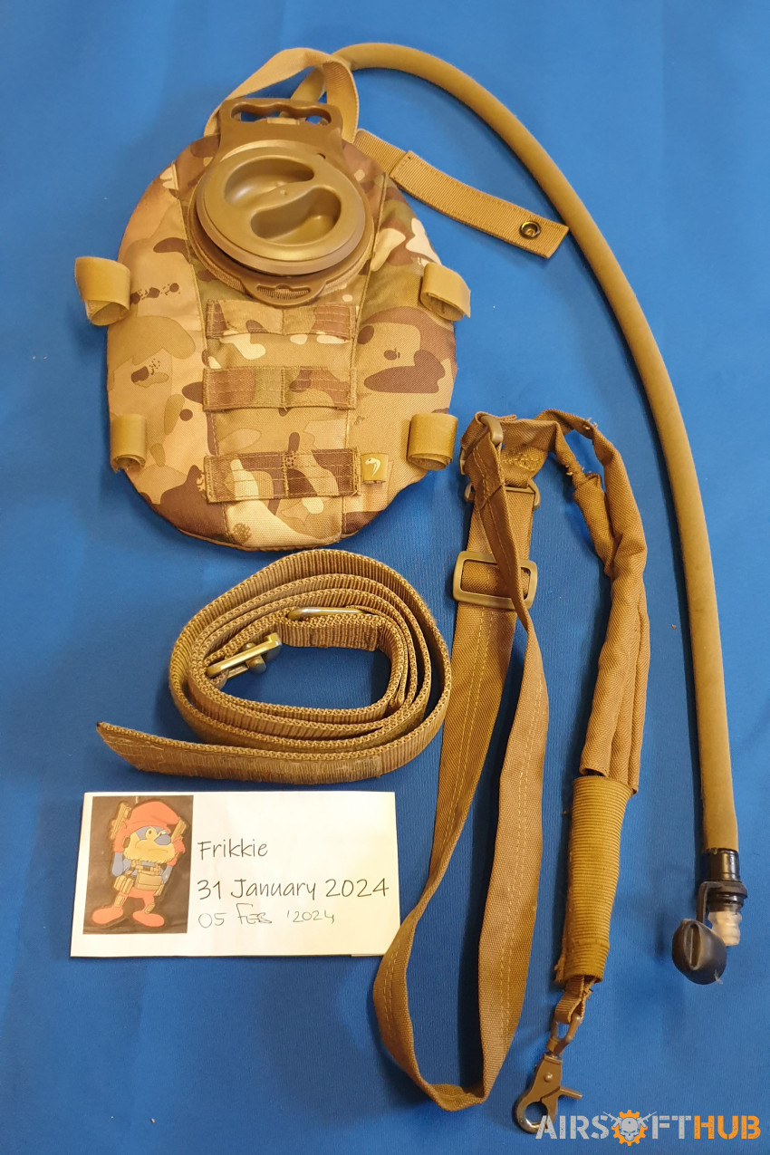 The Tan Gear Set - Used airsoft equipment