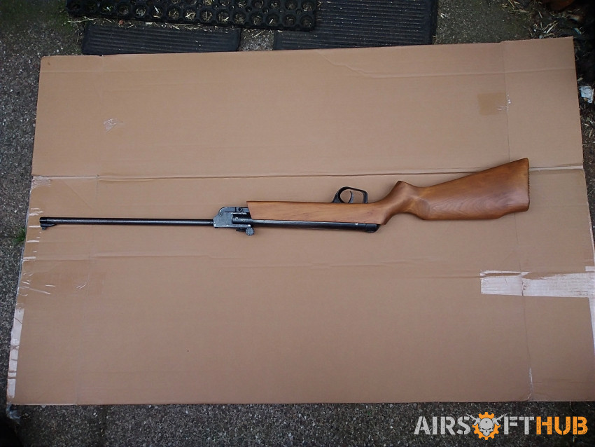 22 VINTAGE AIR RIFLE - Used airsoft equipment