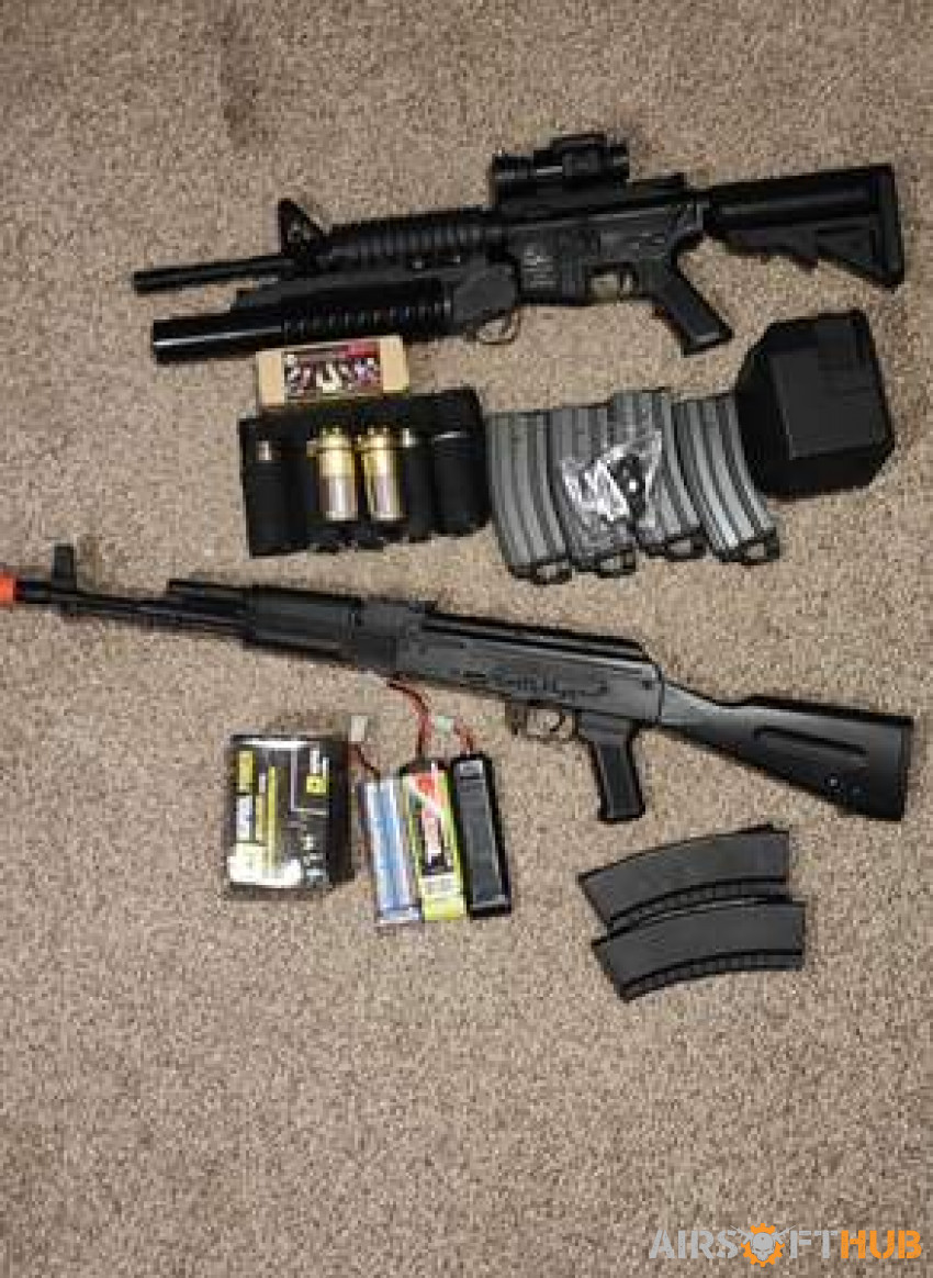 Bundle - Used airsoft equipment