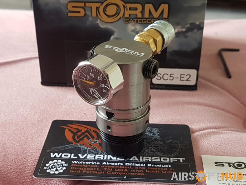 Storm Cat 5 Regulator - Used airsoft equipment