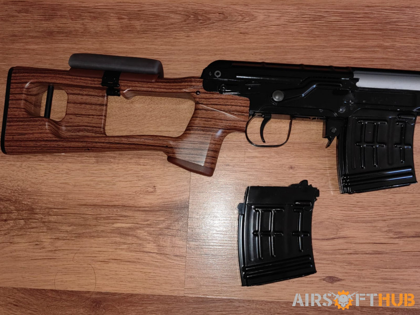 WE SVD GBB - Used airsoft equipment