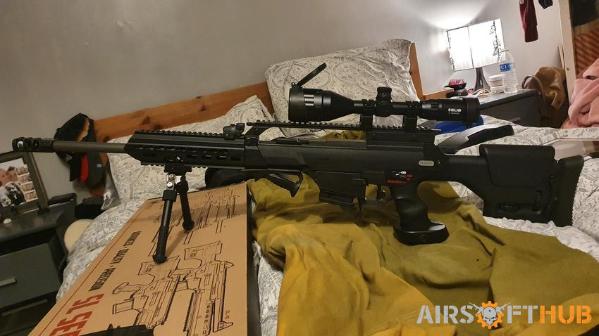 ARES SL Series Rifle (extras) - Used airsoft equipment