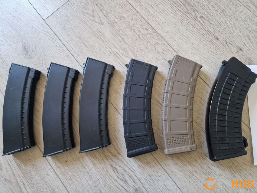 LCT AK74 Custom with 6 mags - Used airsoft equipment
