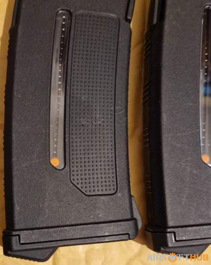 2x PTS EPM1 250rnd Magazines - Used airsoft equipment