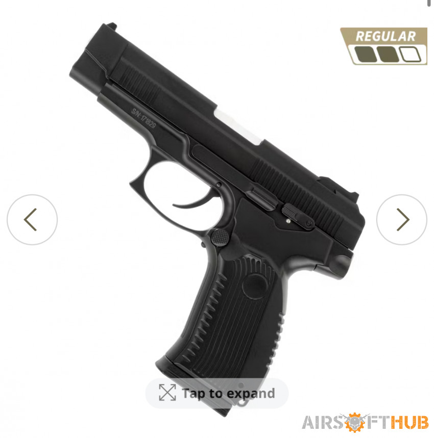 Grach blowback pistol - Used airsoft equipment