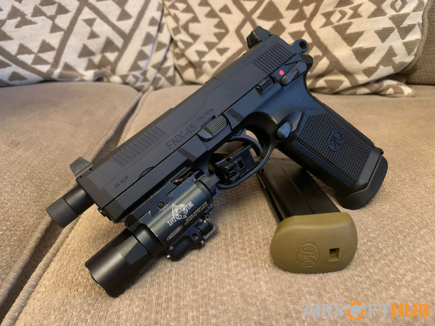 TM FNX With Volante Slide kit - Used airsoft equipment