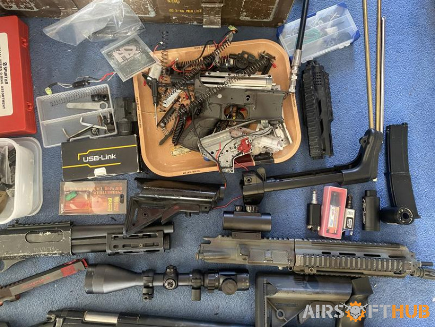 Internal parts and accessories - Used airsoft equipment