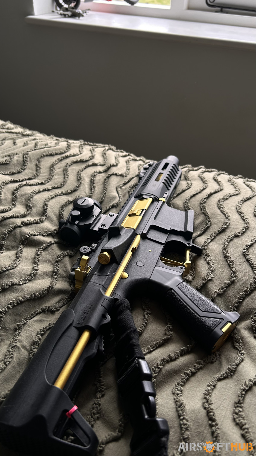 ARP9 G&G Black/Gold - Used airsoft equipment