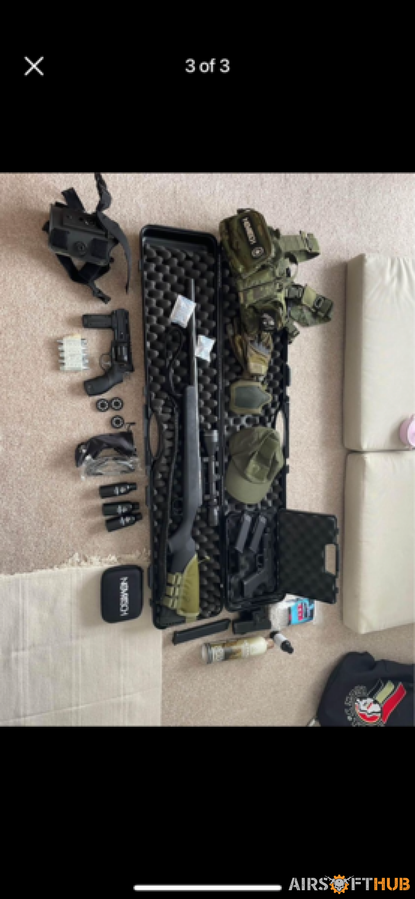 Novritsch sniper bundle - Used airsoft equipment
