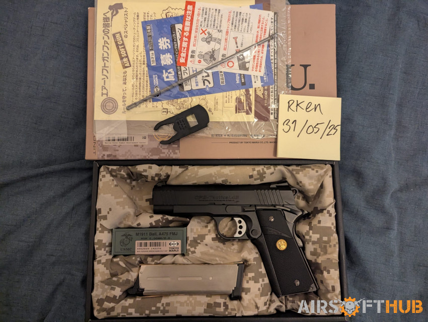 TM MEU with HiCapa 4.3 Slide - Used airsoft equipment