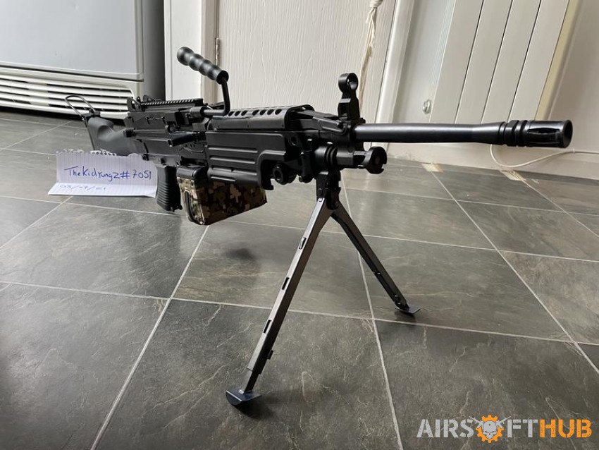Classic army m249 upgraded - Used airsoft equipment