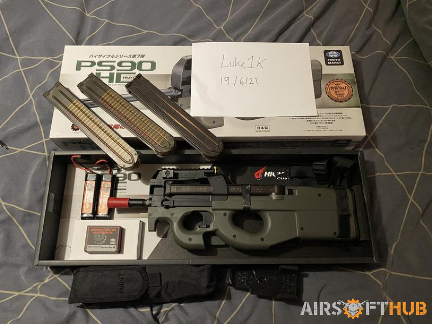 TM P90 High Cycle - Used airsoft equipment