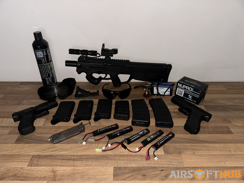 Magpul pdrc, Walter ppq. - Used airsoft equipment