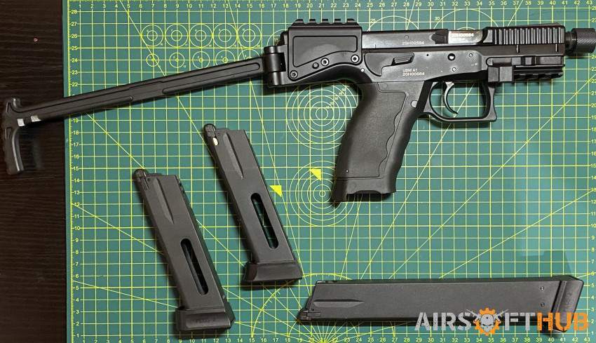 ASG USW A1 CO2 and Green Gas - Used airsoft equipment