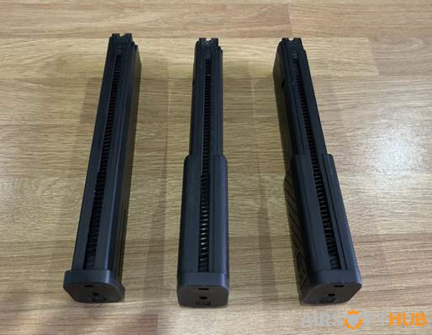 3 x Vorsk VMP1 mags - Used airsoft equipment