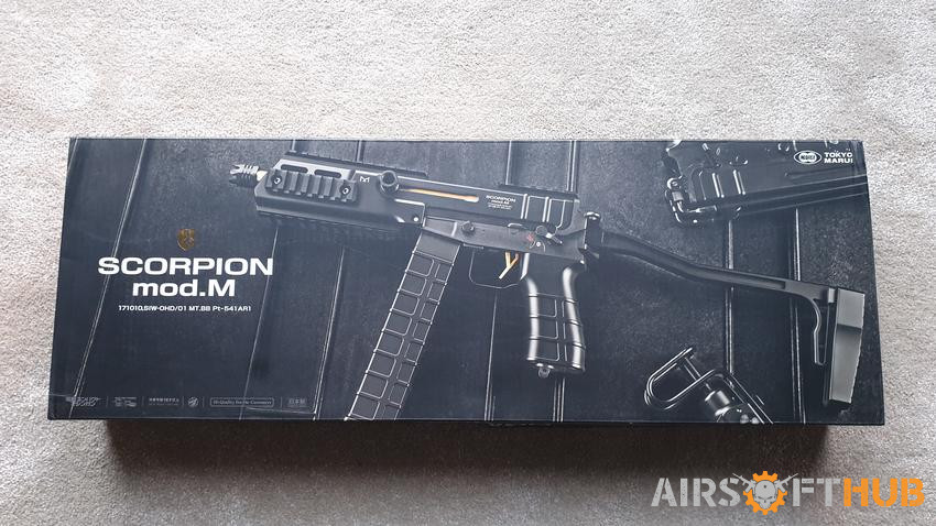 TM SCORPION MOD M AEG - Used airsoft equipment