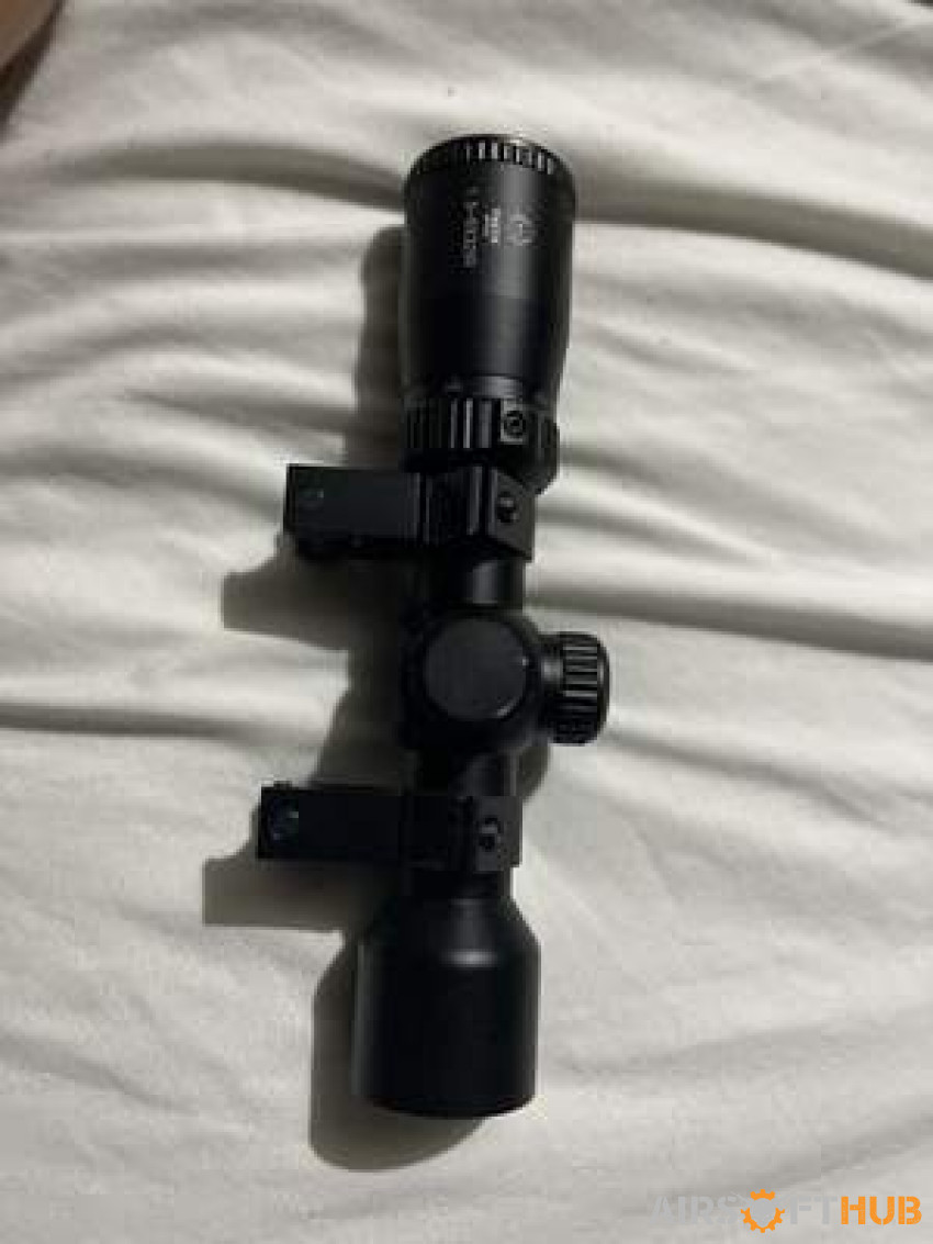 Theta rgb Scope / valken red - Used airsoft equipment