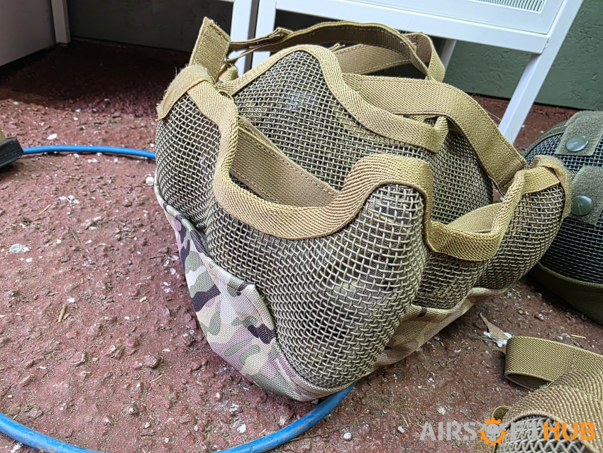 Nuprol Mesh Face Masks - Used airsoft equipment