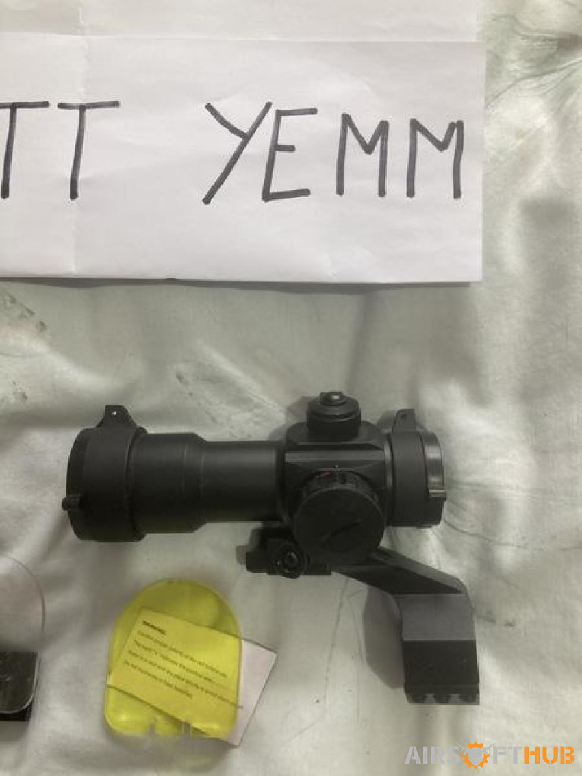 Rifle scope - Used airsoft equipment