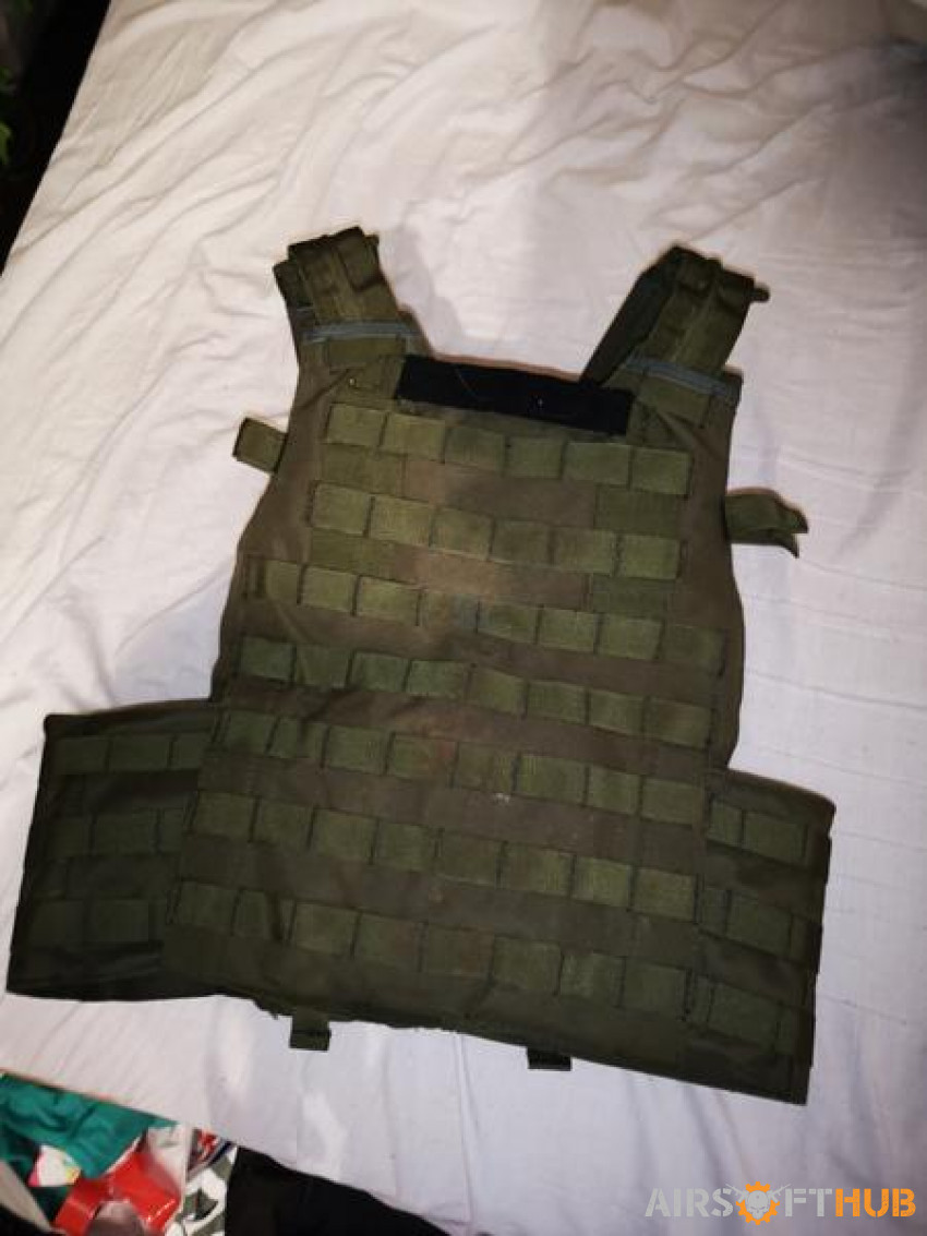 8fields Plate Carrier OD Green - Used airsoft equipment