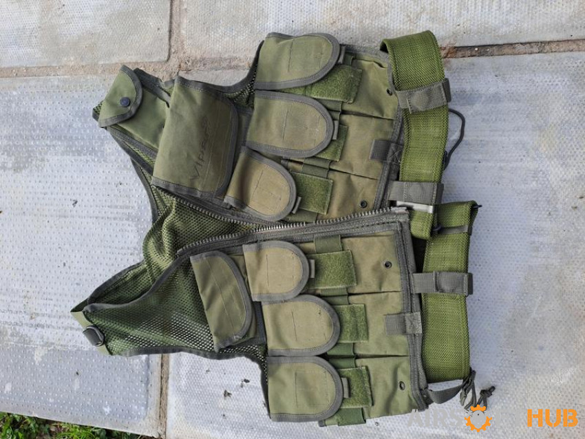 Viper tac vest - Used airsoft equipment
