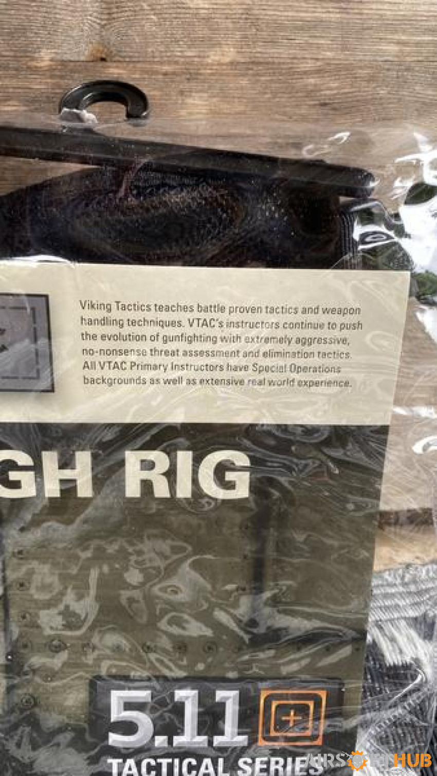 511 Tactical Thigh rig (black) - Used airsoft equipment