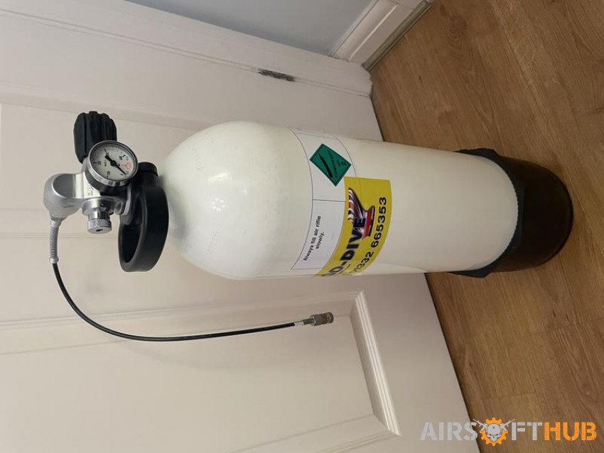 Hydrotech 12 liter 300 bar - Used airsoft equipment