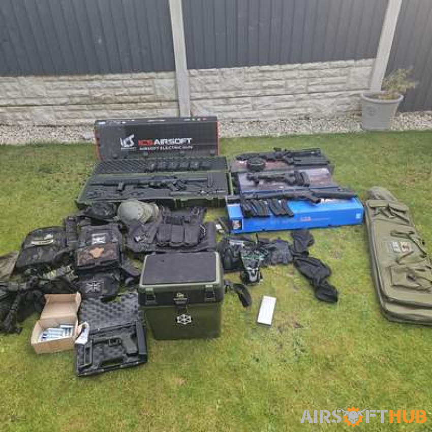 Job lot entire top quality - Used airsoft equipment