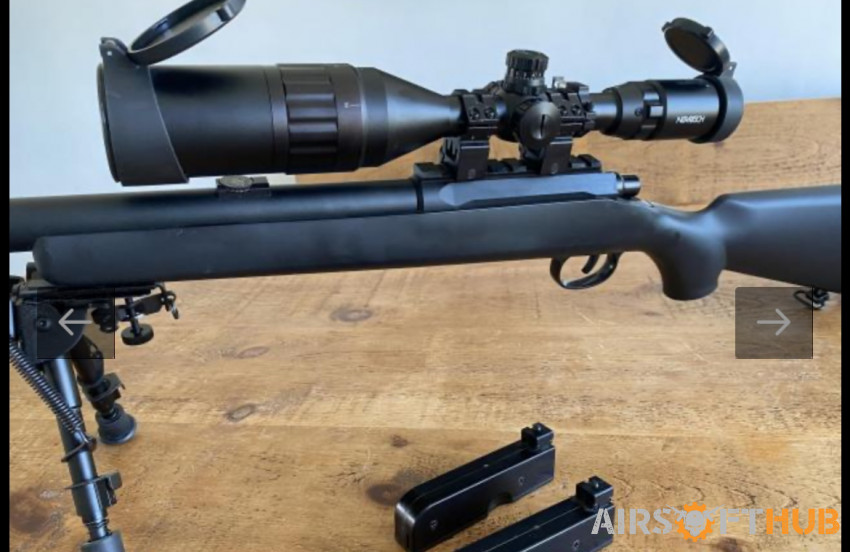 Tokyo Marui VSR 10 upgraded - Used airsoft equipment