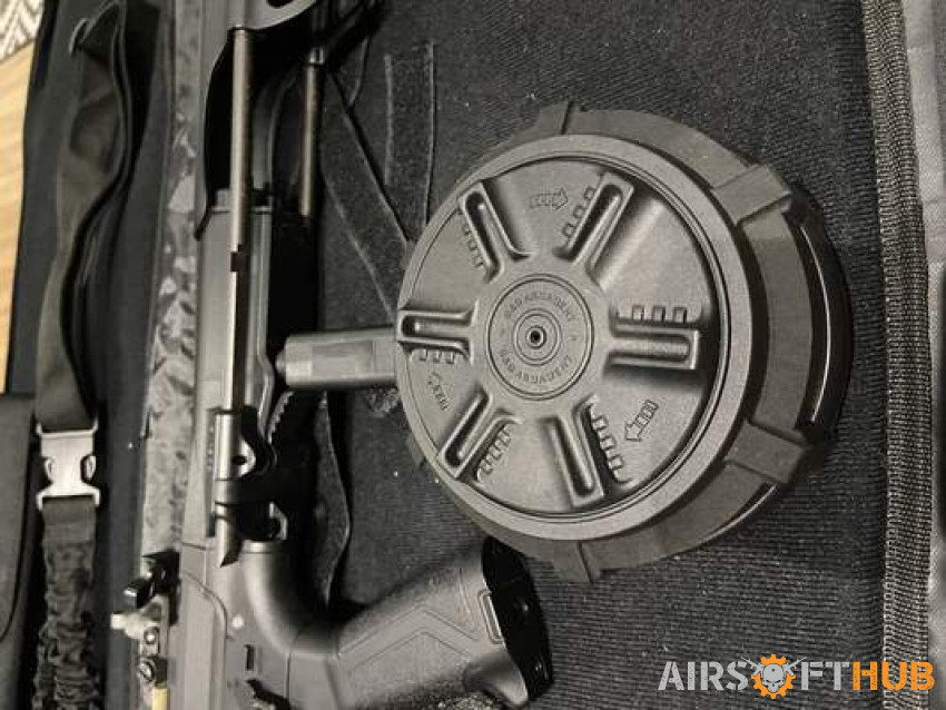 G&G ARP9 with drum magazine - Used airsoft equipment