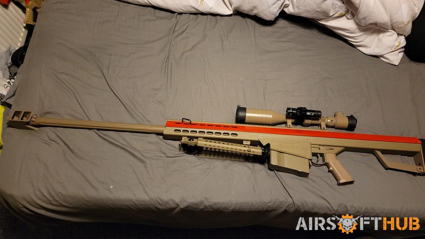 Snow Wolf SW-02A w/ Scope & Bi - Used airsoft equipment
