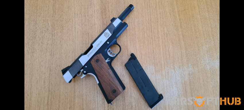 MGS3 Big Boss 1911-A1 - Used airsoft equipment