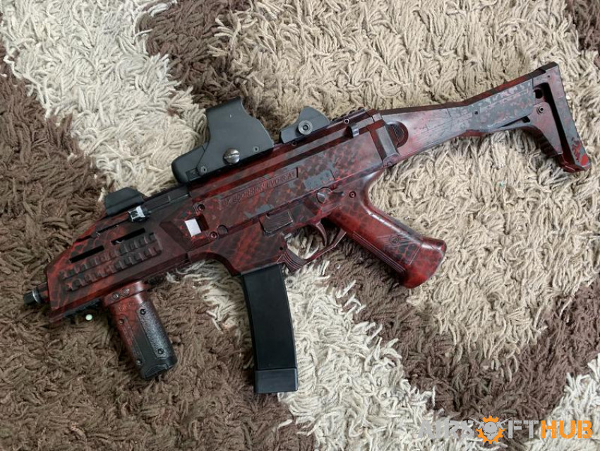 Upgraded Asg scorpion evo - Used airsoft equipment