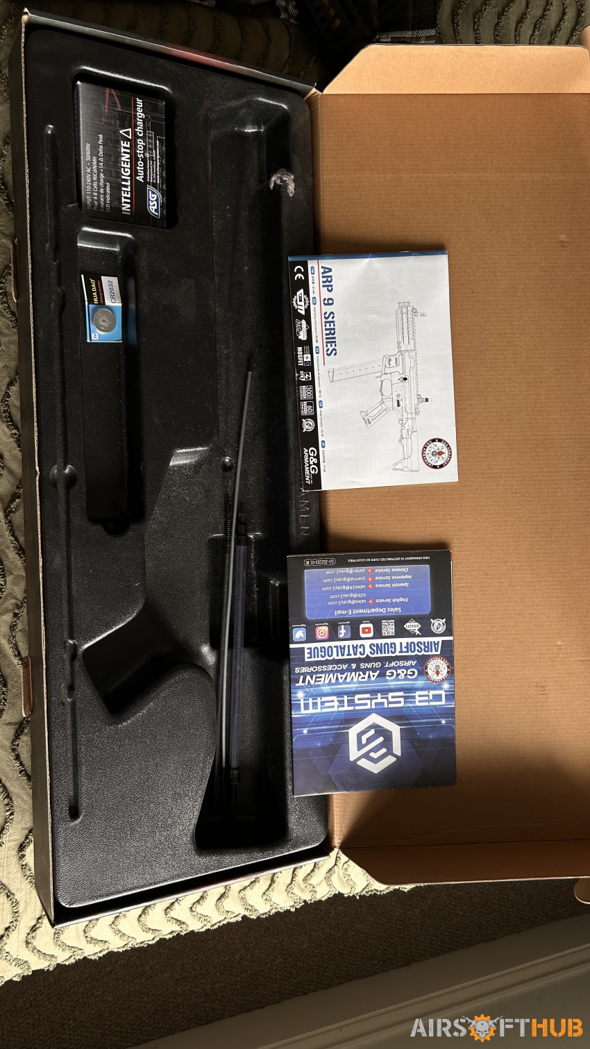 ARP9 G&G Black/Gold - Used airsoft equipment