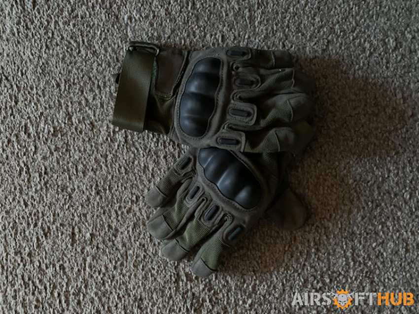 Oakley Type Gloves / OD - Used airsoft equipment