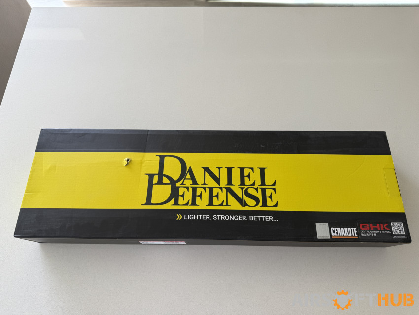 GHK DDM4 V7 V3 GBBR /CO2 - Used airsoft equipment