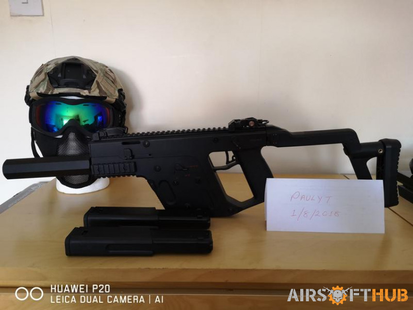 KRISS VECTOR - Used airsoft equipment