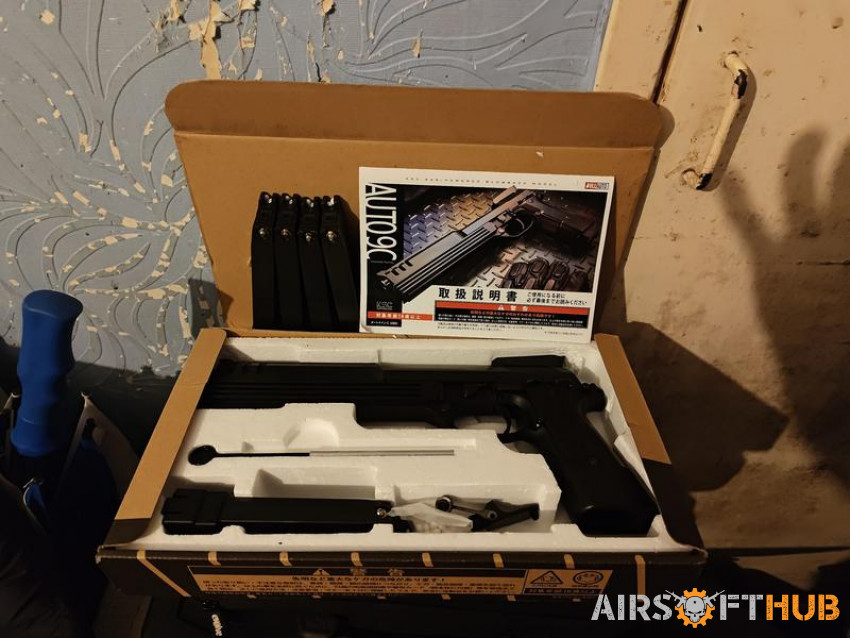 KSC Auto 9 Robocop Full Auto - Used airsoft equipment