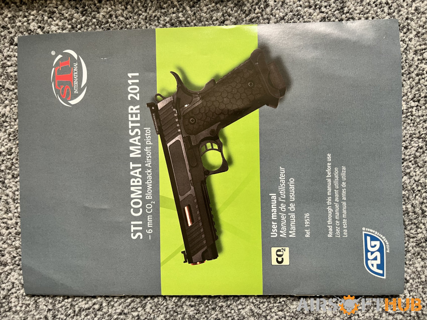 ASG STI COMBAT MASTER 2011 - Used airsoft equipment