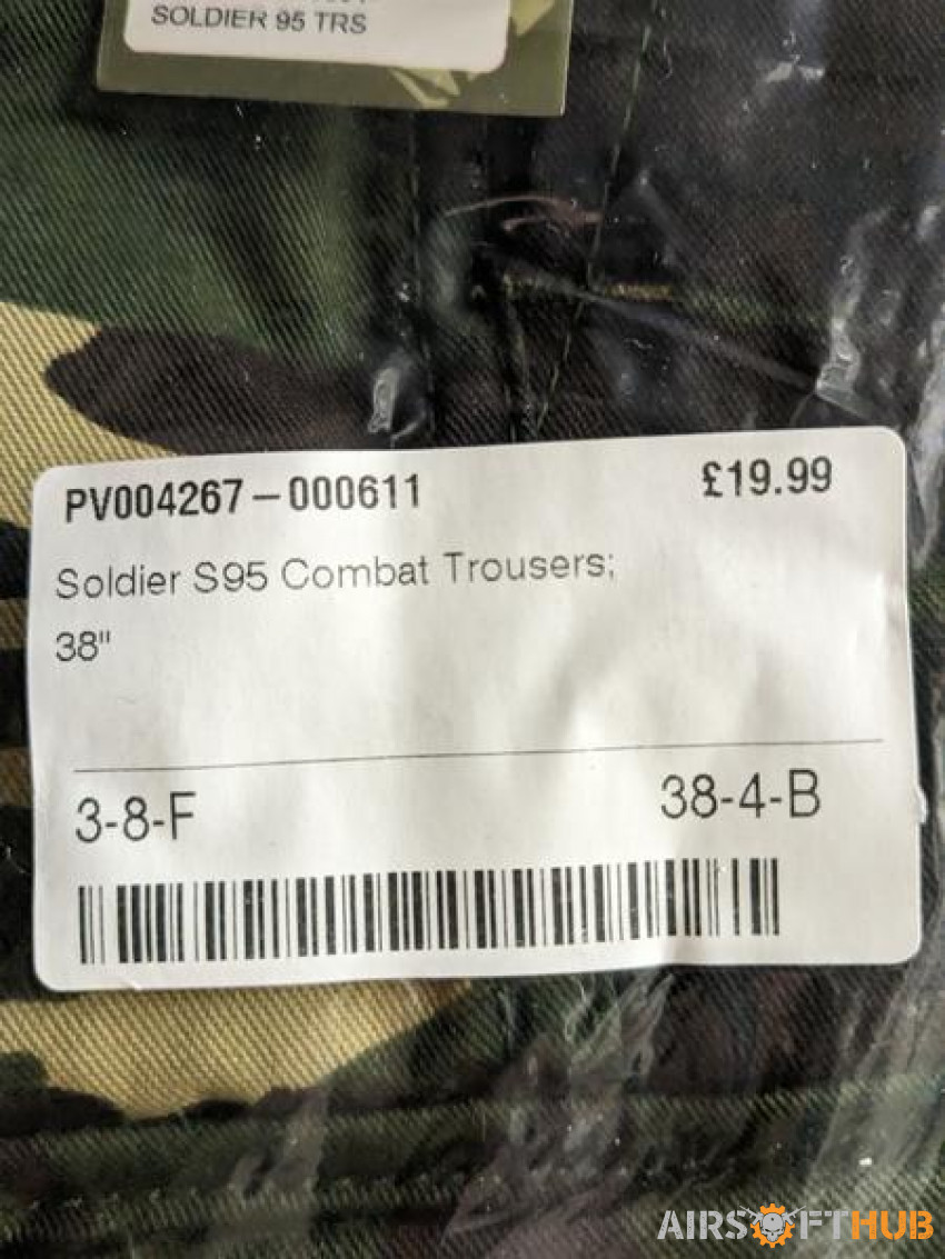 Soldier S95 Combat Trousers - Used airsoft equipment