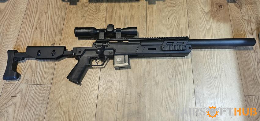 Modified SPR 300 Pro Blackout - Used airsoft equipment