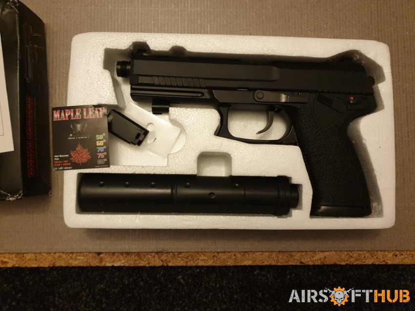 Mk23 gas pistol - Used airsoft equipment