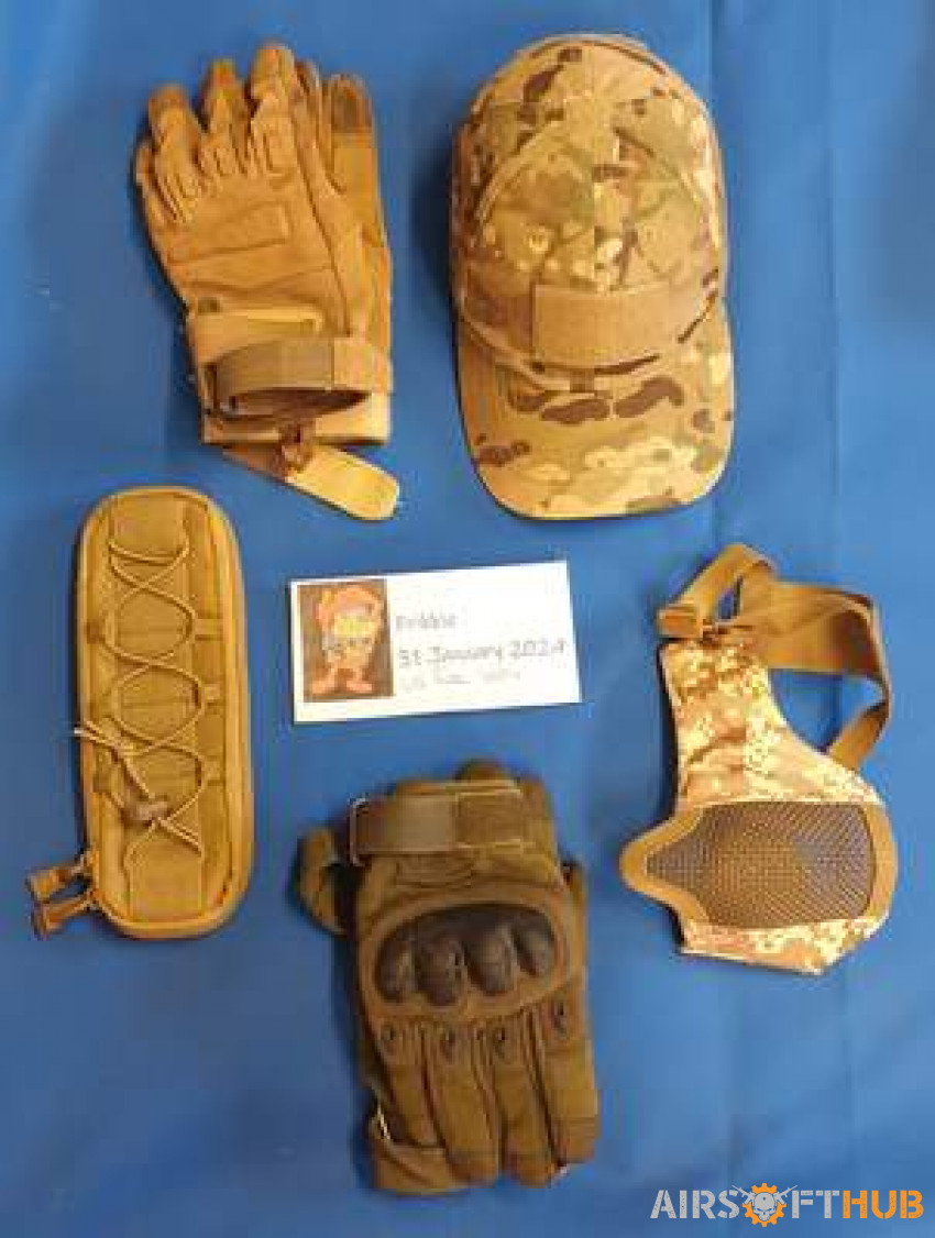 Lite Action Tan Gear Set - Used airsoft equipment
