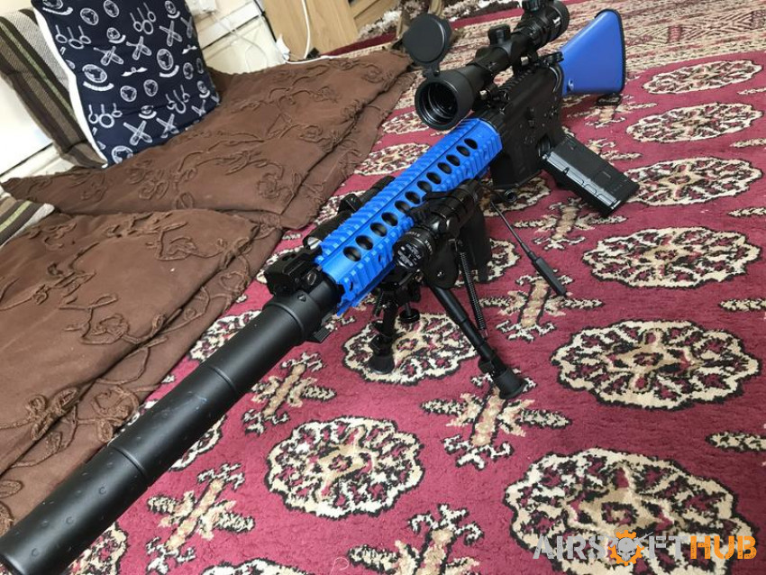 CM.072 DMR. NOW WITH SCOPE - Used airsoft equipment