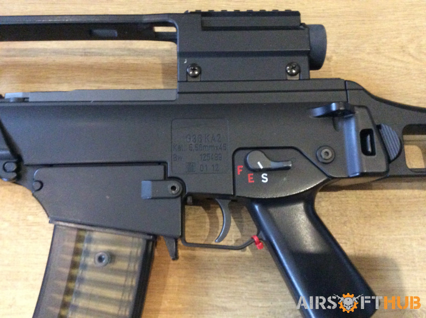 Tokyo Marui G36K NGRS - Used airsoft equipment